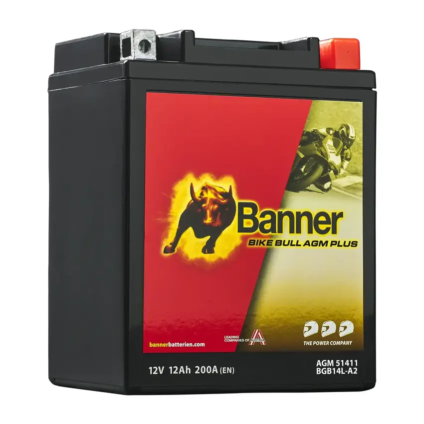 BANNER Bike Bull AGM PLUS BGB14L-A2 12V/12Ah